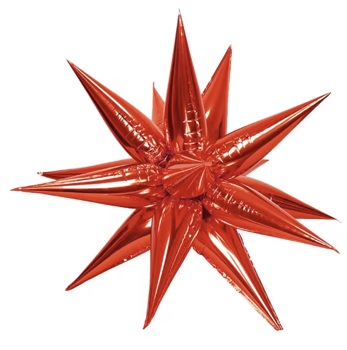 Globo Foil Estrella Multipuntas 66cm