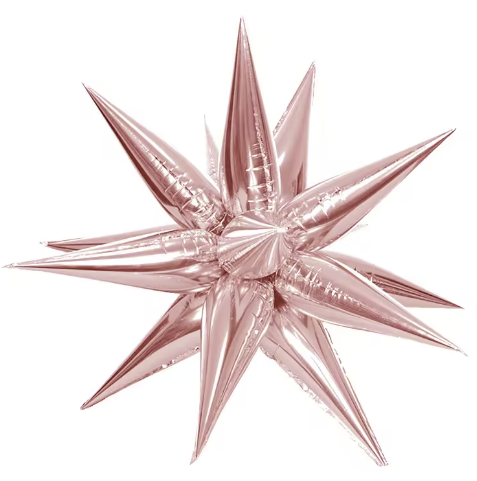 Globo Foil Estrella Multipuntas 66cm