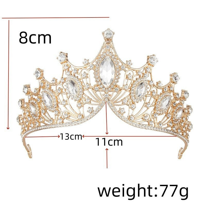 Corona tocado de estilo barroco 8cm*11cm