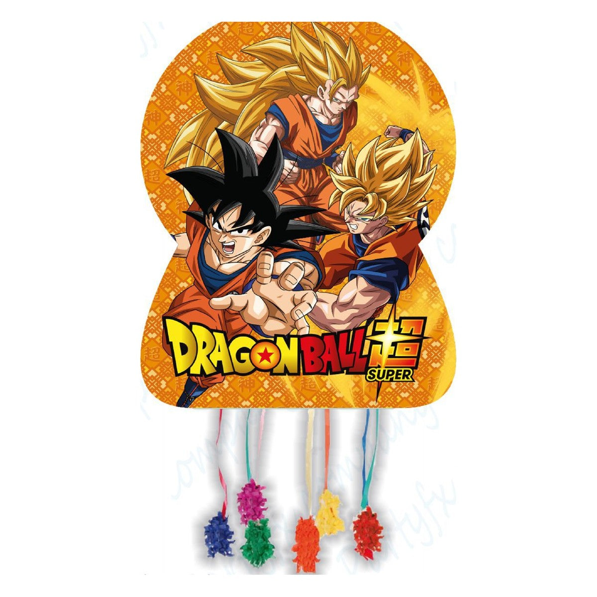 Piñata grande Dragon Ball Super 65 × 46 cm