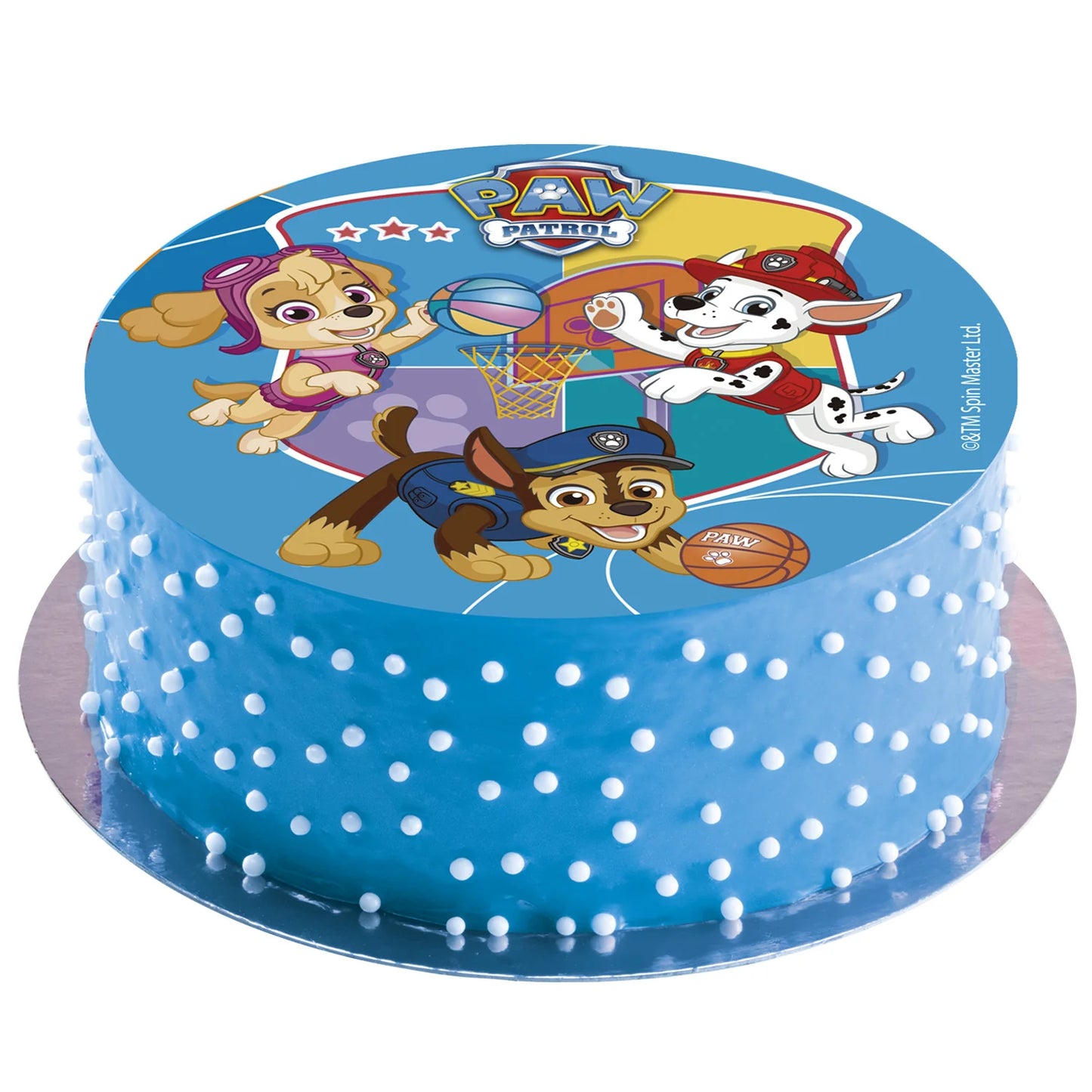 Oblea Comestible PAW Patrol para Tarta | deKora 15,5cm