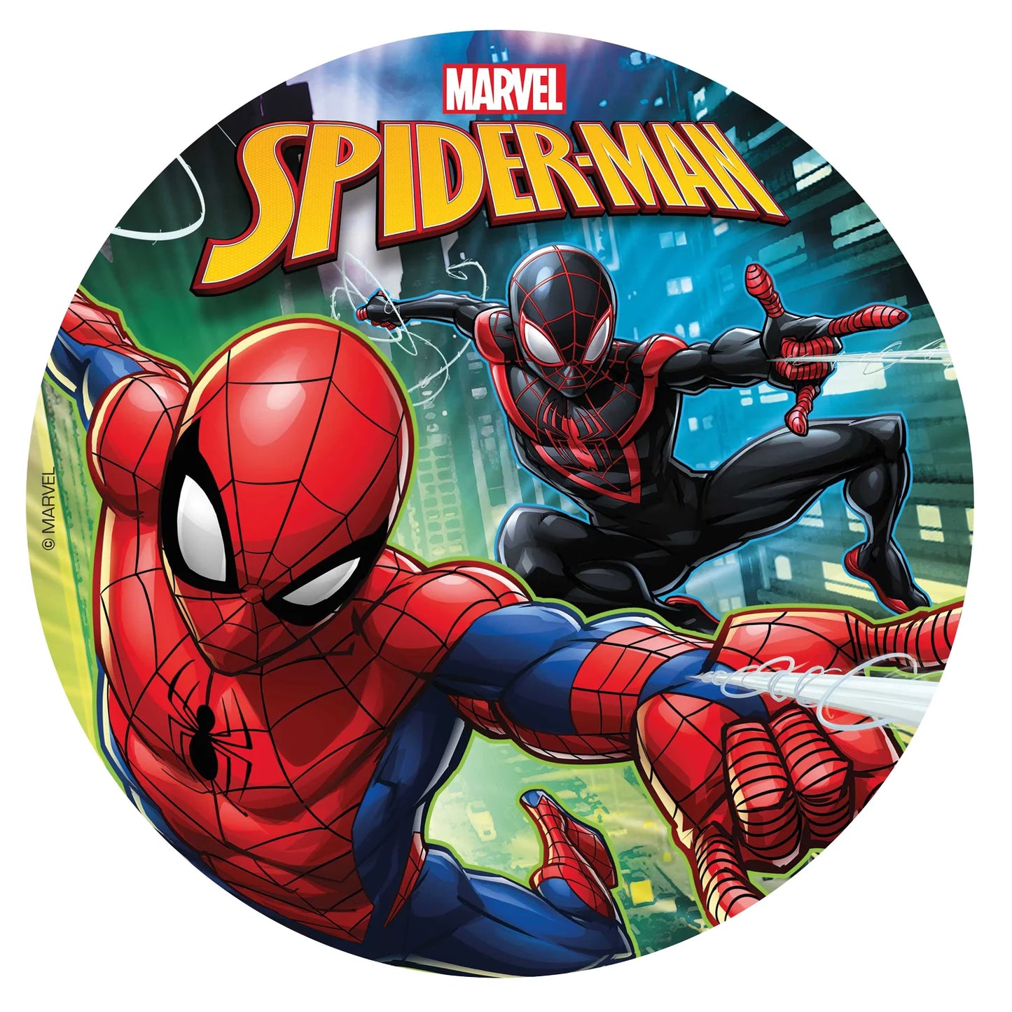 Oblea Comestible Spider-Man para Tarta | deKora 20cm