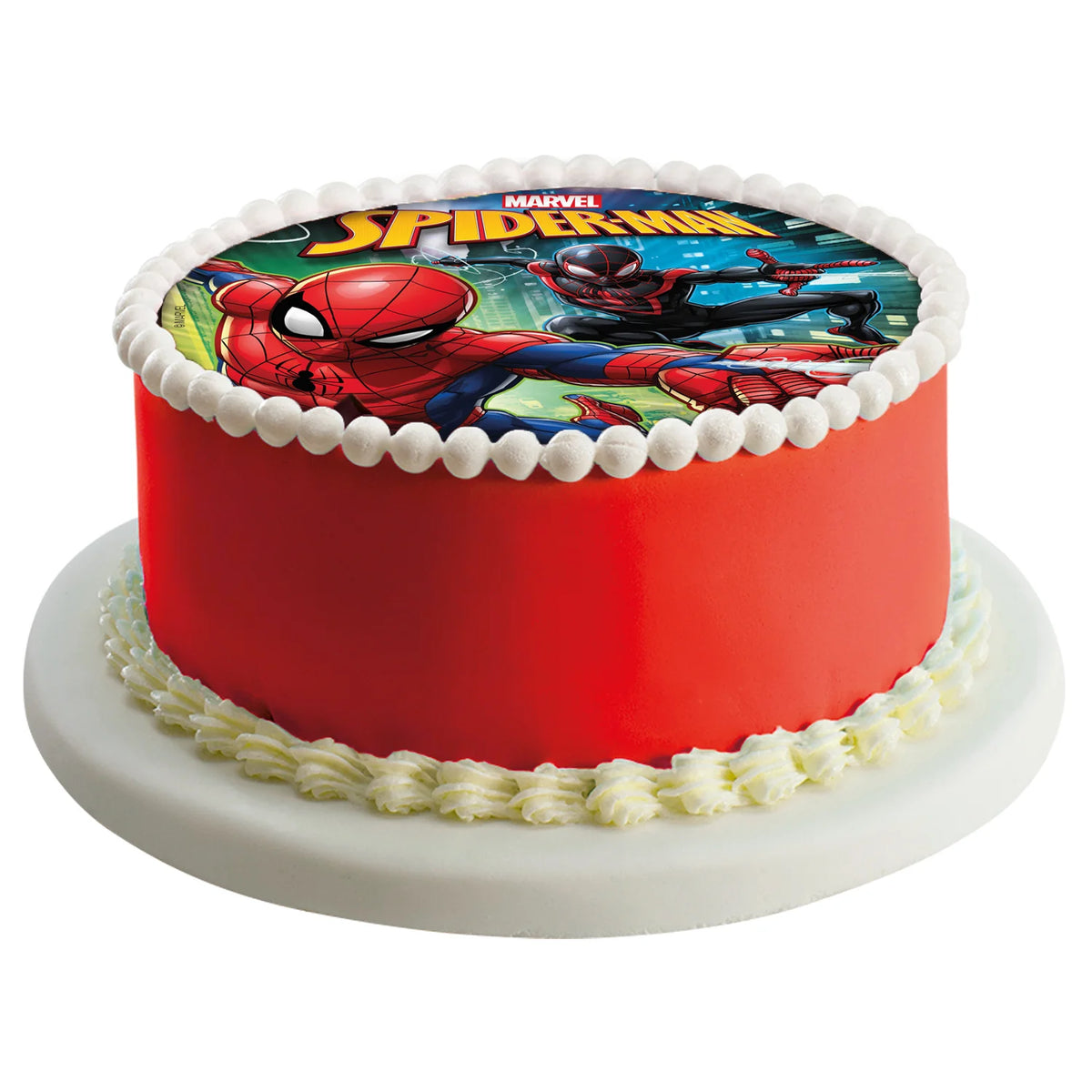 Oblea Comestible Spider-Man para Tarta | deKora 20cm