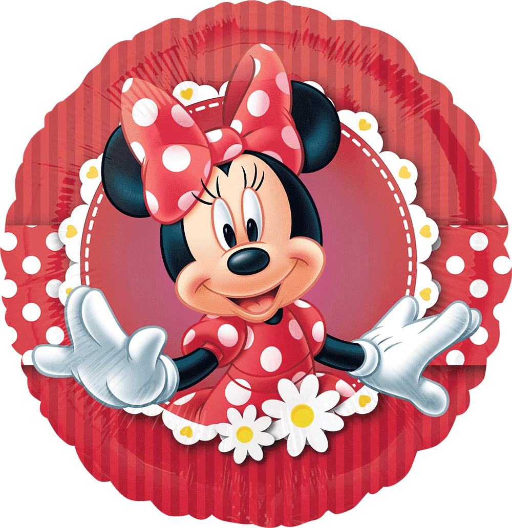 Globo Foil Minnie Mouse Redondo 45cm