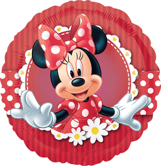 Globo Foil Minnie Mouse Redondo 45cm