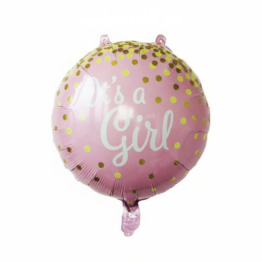 Globo Foil Redondo «It's a Boy / It's a Girl» 45 cm (18")
