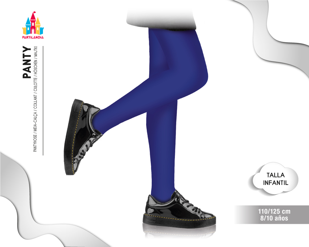 Pantys Infantiles 40 DEN en Varios Colores
