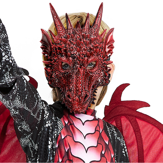 Máscara de Dragón Rojo