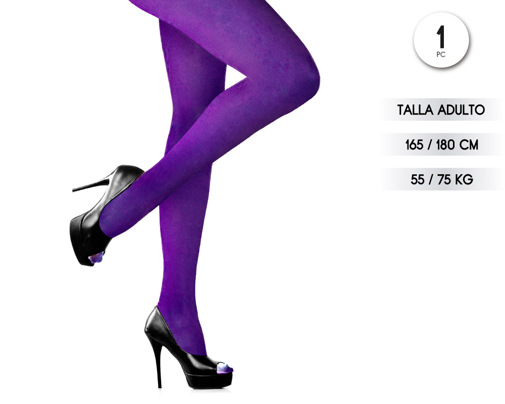 Panty Adulto 40 DEN Colores Sólidos