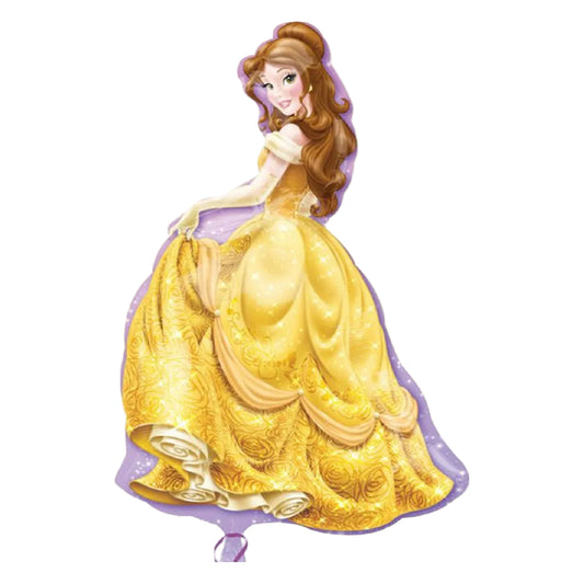 Globo foil Disney Princesas Bella 99 × 60 cm