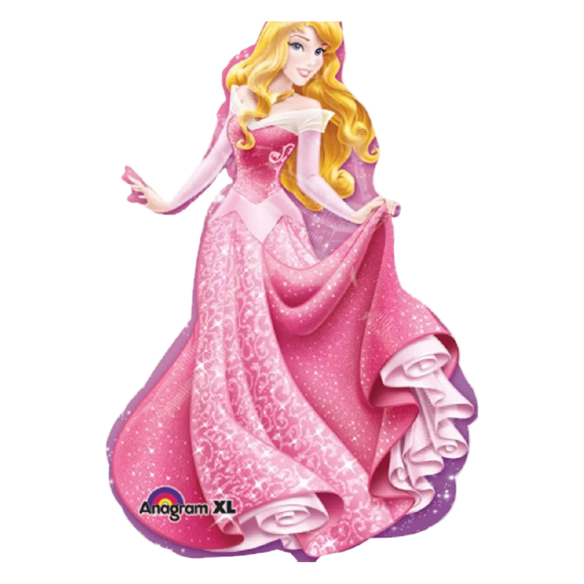 Globo foil Disney Princesas Aurora 86 × 58 cm
