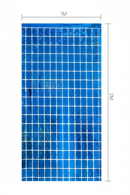 Cortina de Lentejuelas Cuadradas 1×2 m