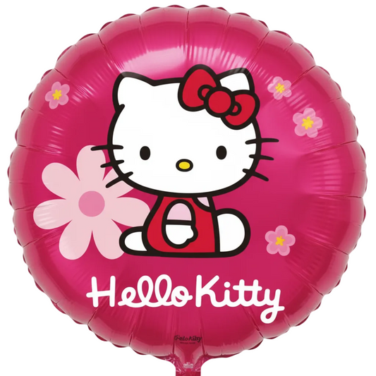 Globo Foil Hello Kitty Círculo 45cm