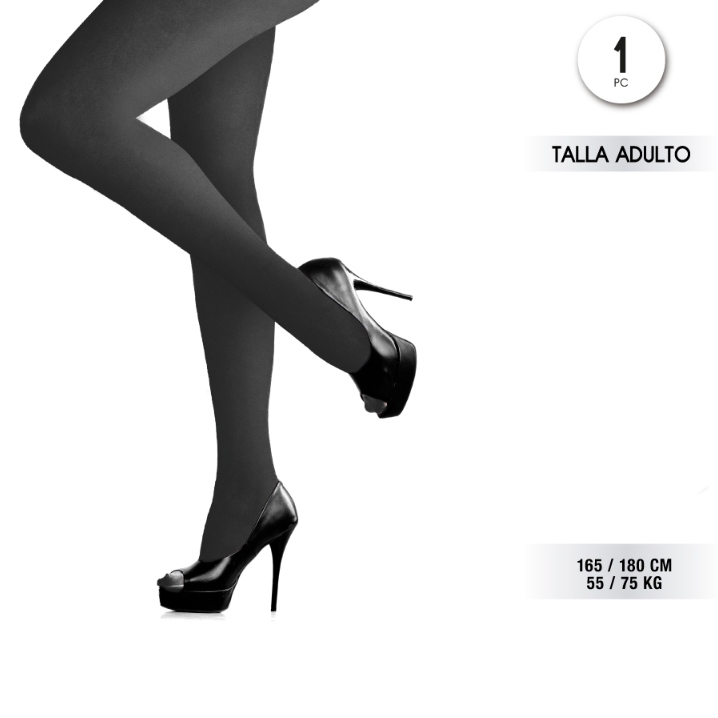Panty Adulto 40 DEN Colores Sólidos