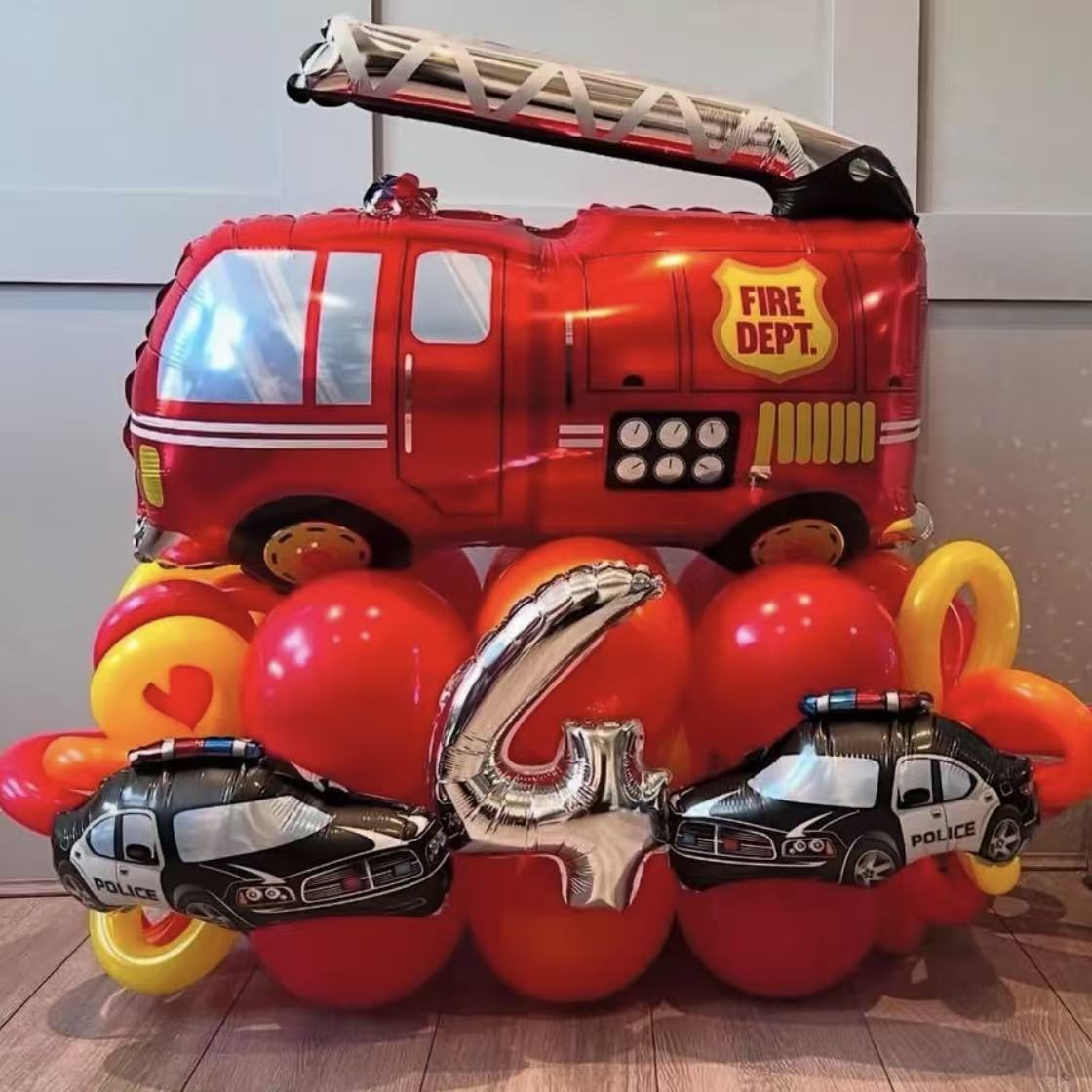 Globos personalizados con temática de dibujos animados