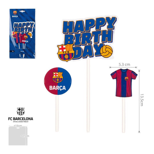 Topper Camiseta FC Barcelona Happy Birthday