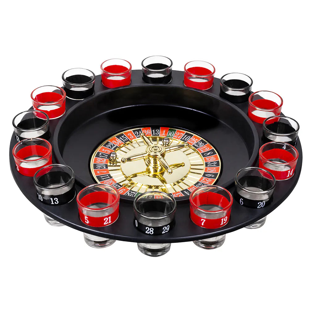 Juego de Beber Ruleta con 16 Chupitos