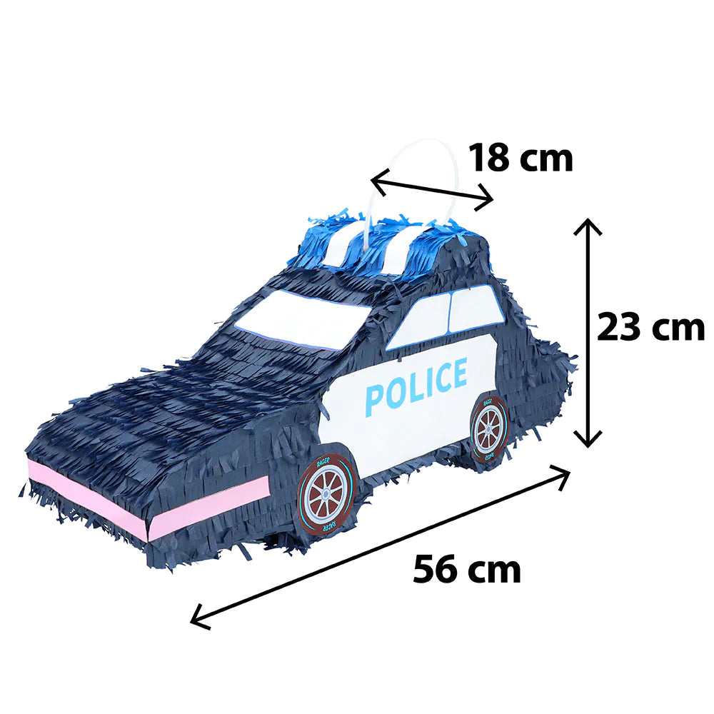 Piñata Coche de Policía 56x23x18 cm