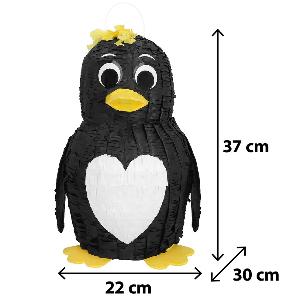 Piñata Pingüino 22 x 30 x 37 cm