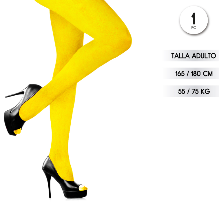 Panty Adulto 40 DEN Colores Sólidos
