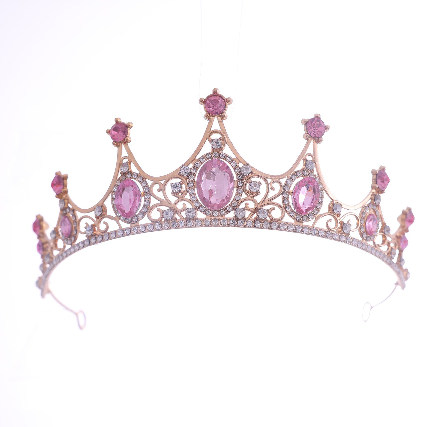 Corona de Diamantes de Imitación de Cristal