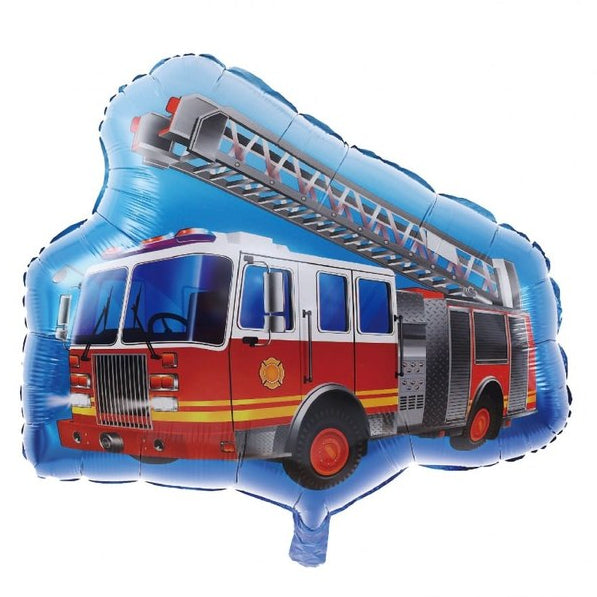 Globo Foil Camión de Bomberos 67x70 cm