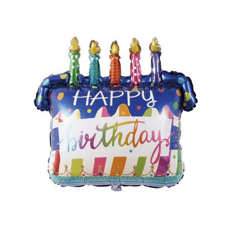 Globo Foil Tarta de Cumpleaños 73×78 cm
