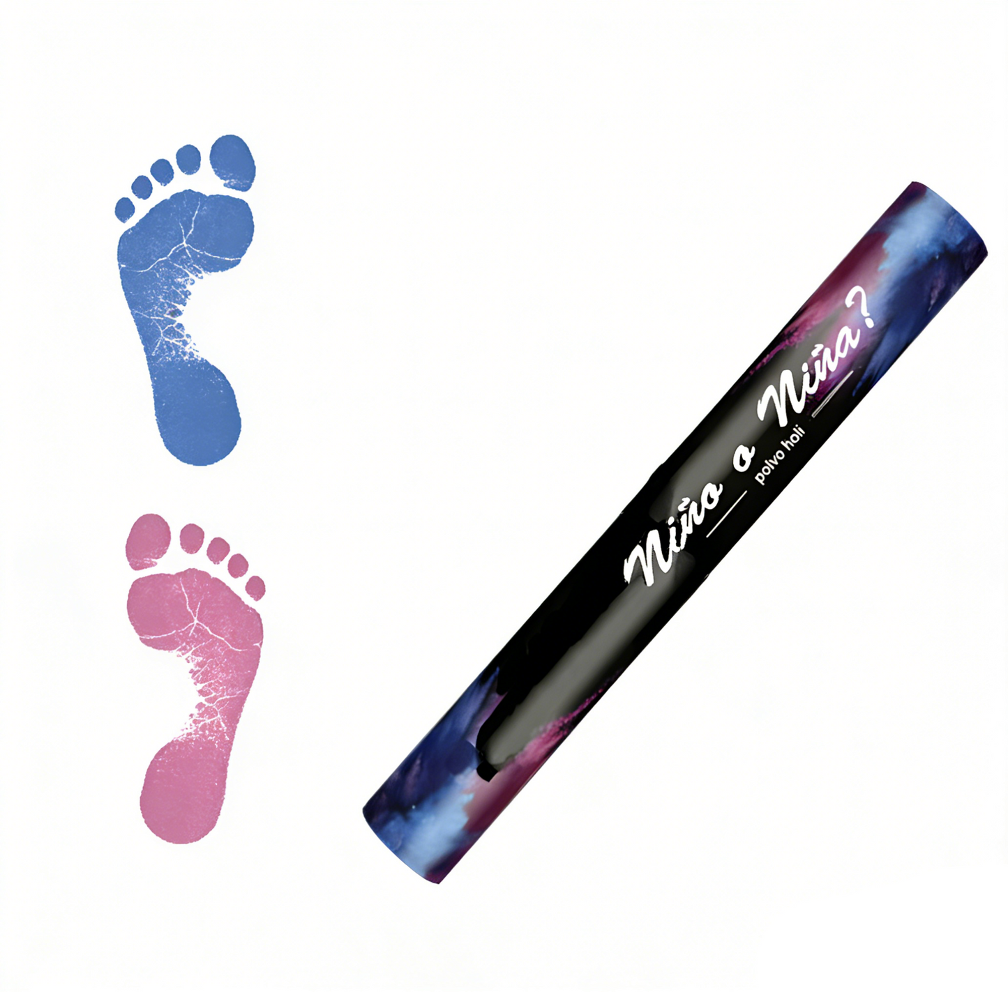 Cañon Polvo Holi Revelacion de Genero 40 Cm