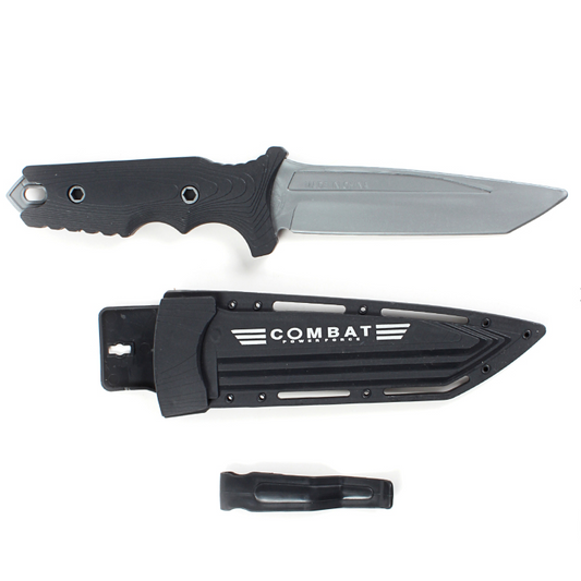Set Cuchillo Militar Con Funda