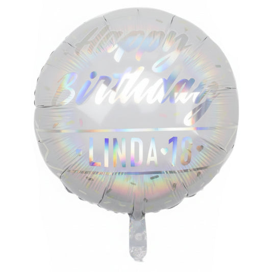 Globo Láser Feliz Cumpleaños 58 cm