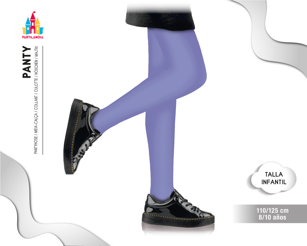 Pantys Infantiles 40 DEN en Varios Colores