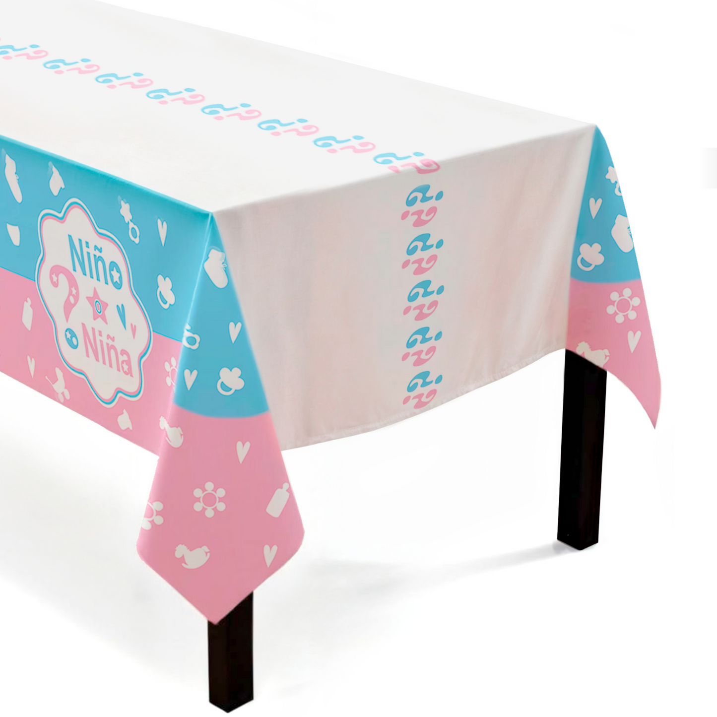 Mantel Plastico Gender Reveal 137*183cm