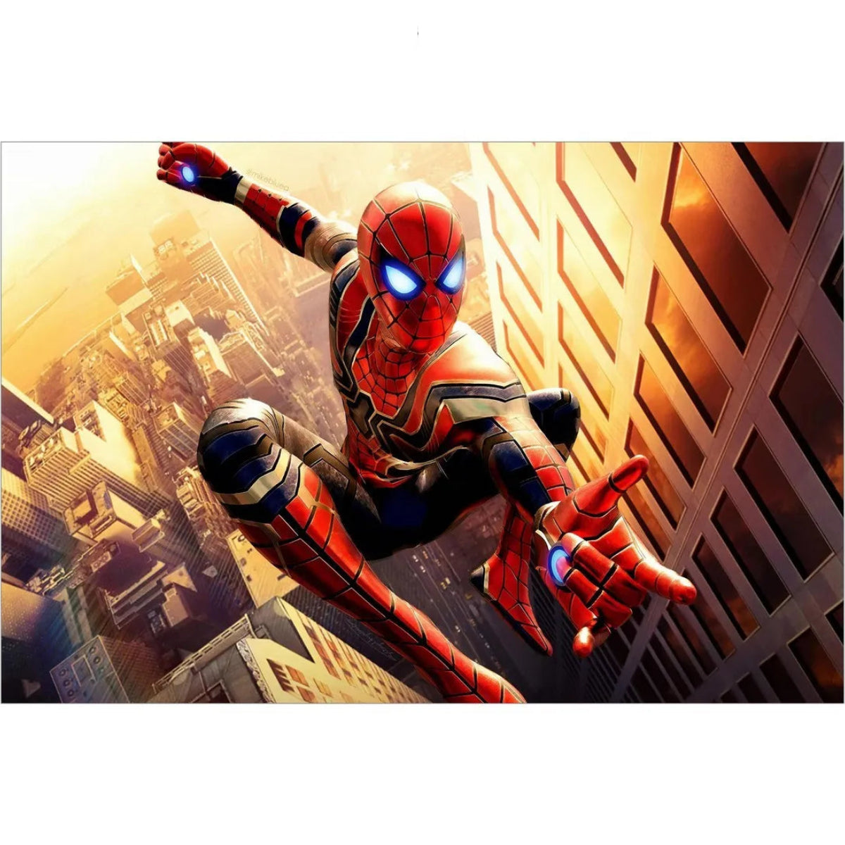 PANCARTA FONDO TELA SPIDERMAN 100*150CM