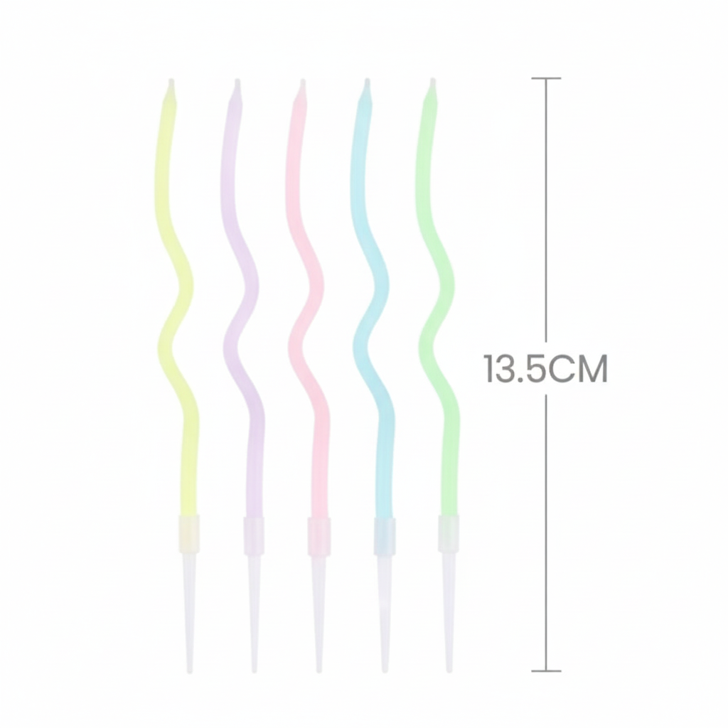 Pack de Vela Espiral 5uds
