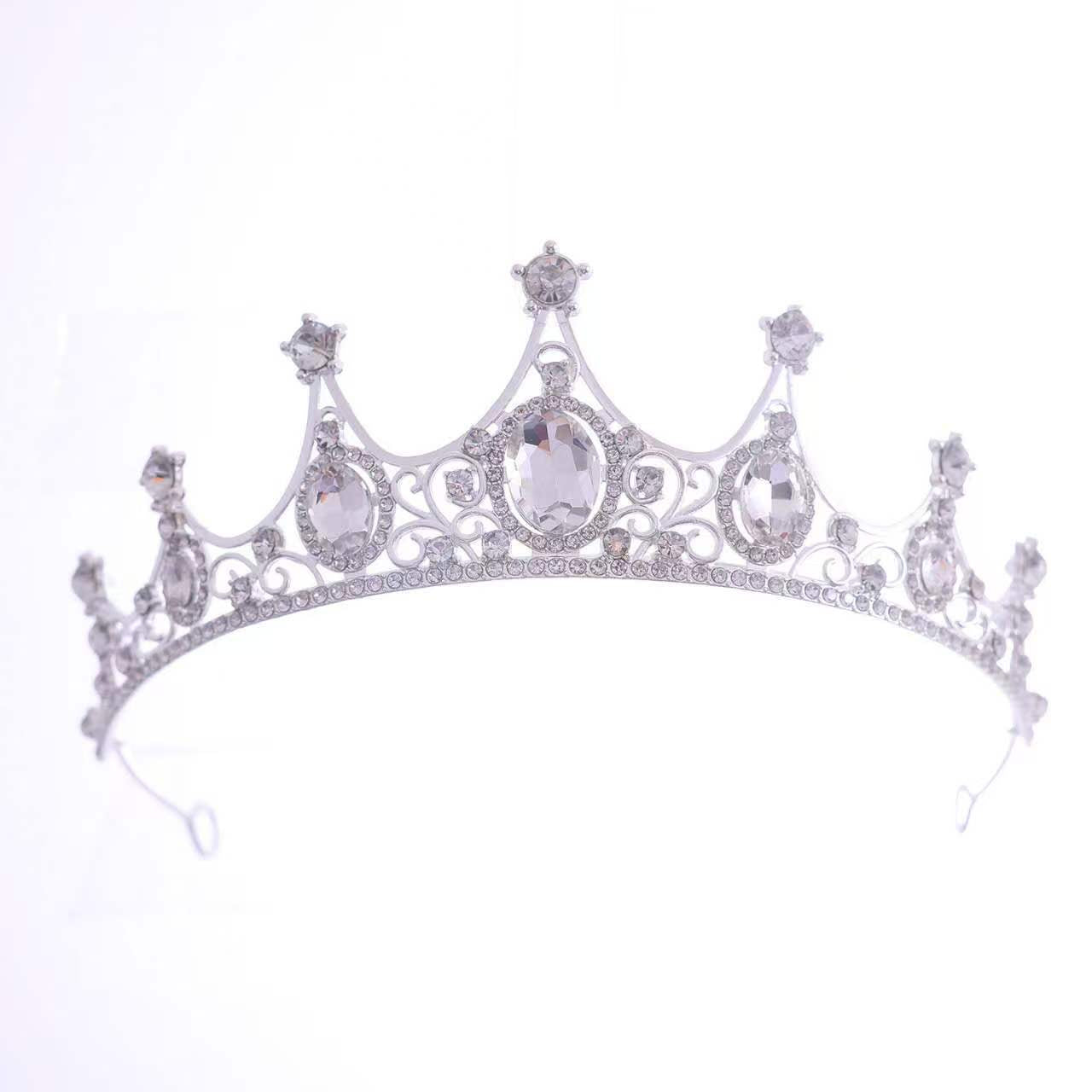Corona de Diamantes de Imitación de Cristal