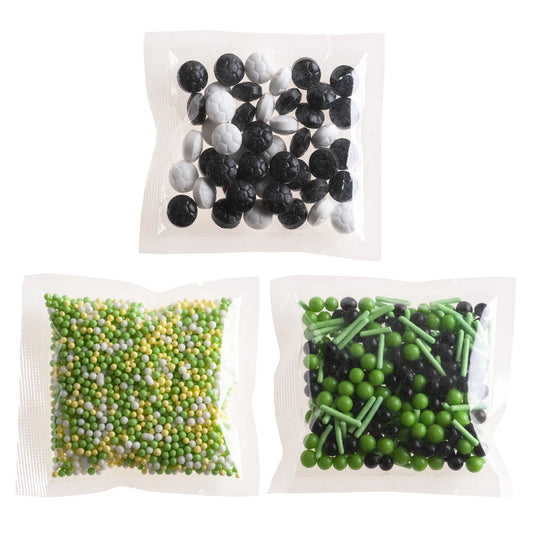 SPRINKLE MIX FOOTBALL 70G (3X23.3G) - Display