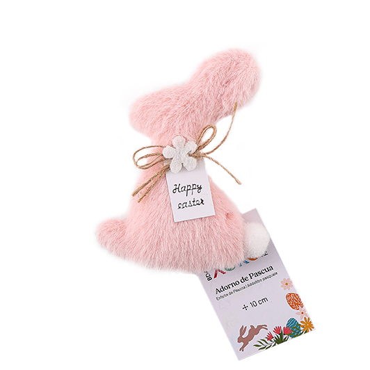COLGANTE CONEJO PASCUA 10CM SURTIDO