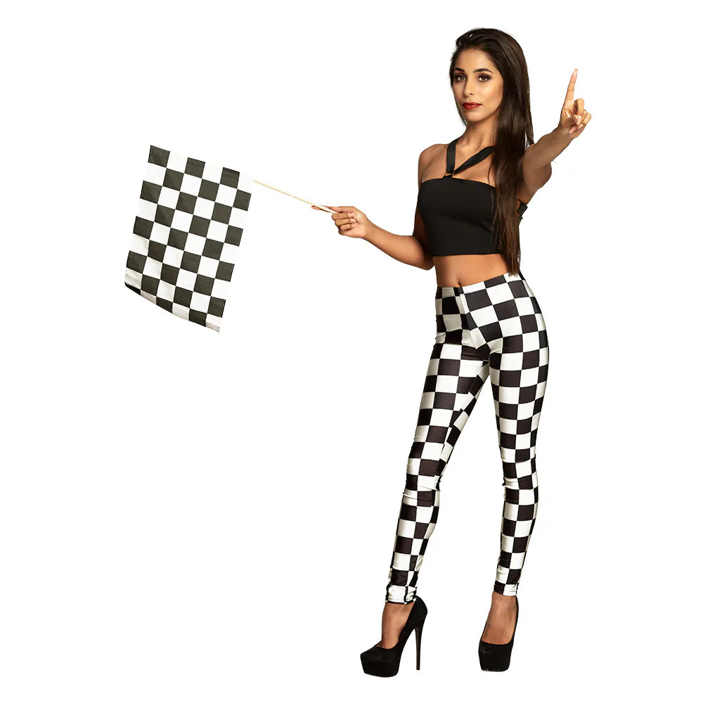 Bandera de Mano Racing 30 x 45 cm