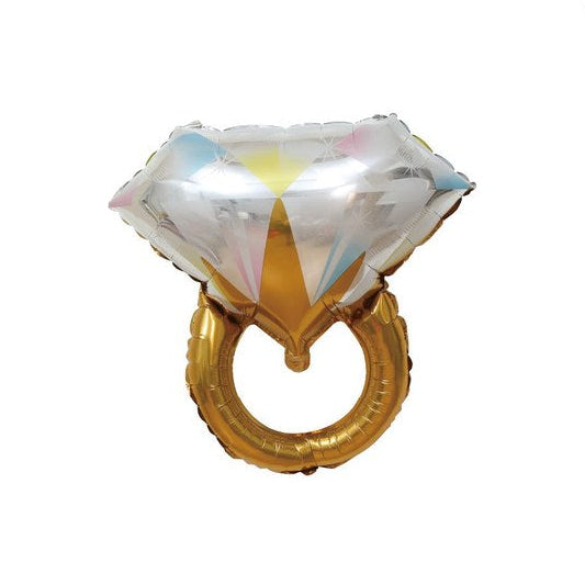 Globo Foil Anillo de Diamante 61×68 cm