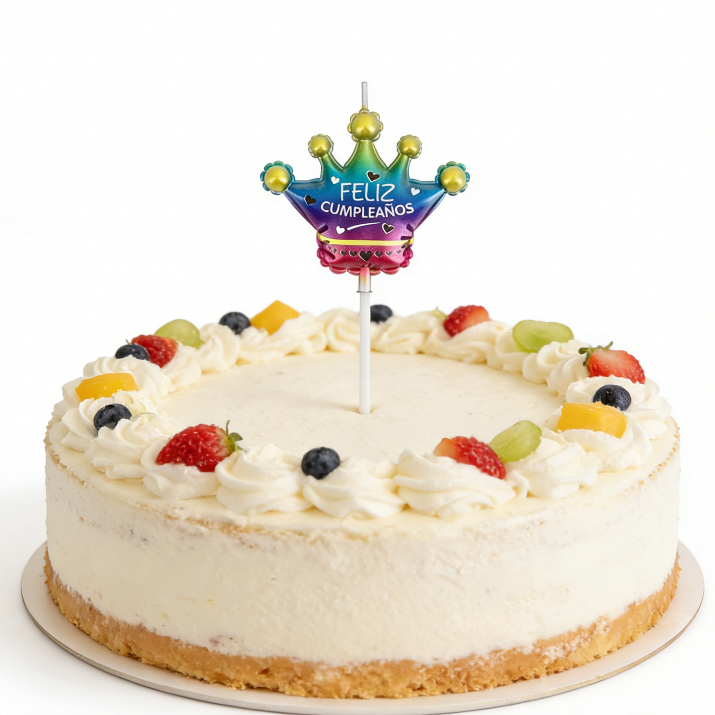 Vela Forma Corona para Tartas y Celebraciones