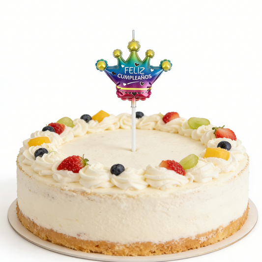 Vela Forma Corona para Tartas y Celebraciones