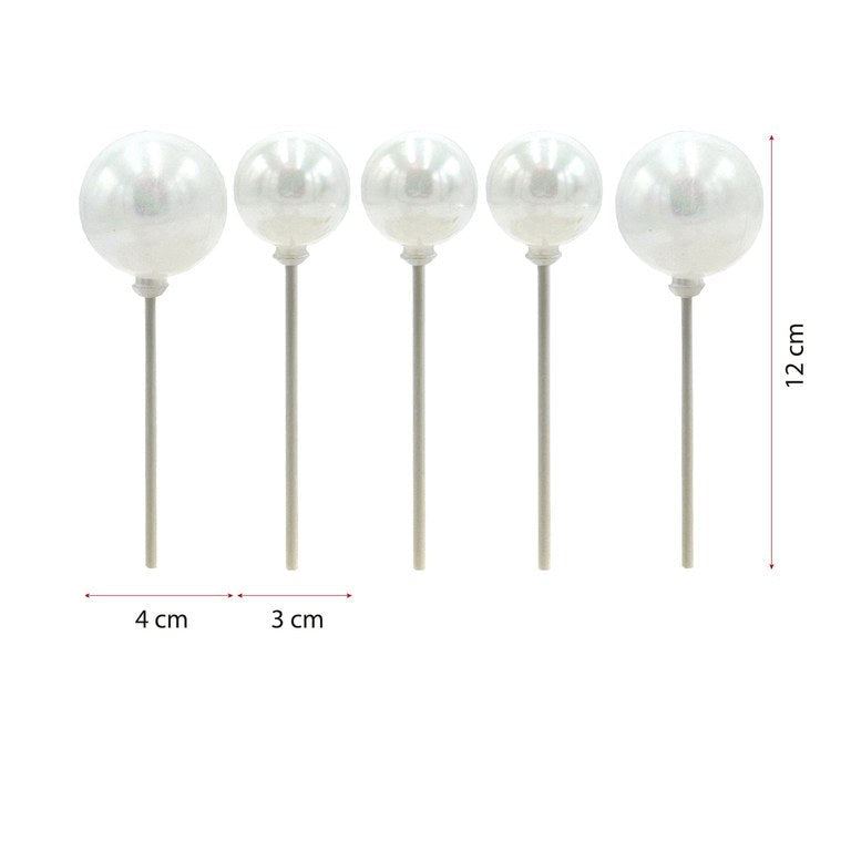 Bolas Decorativas para Tarta 12cm Pack 5 uds