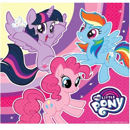Servilletas de papel My Little Pony 33 × 33 cm 20 uds