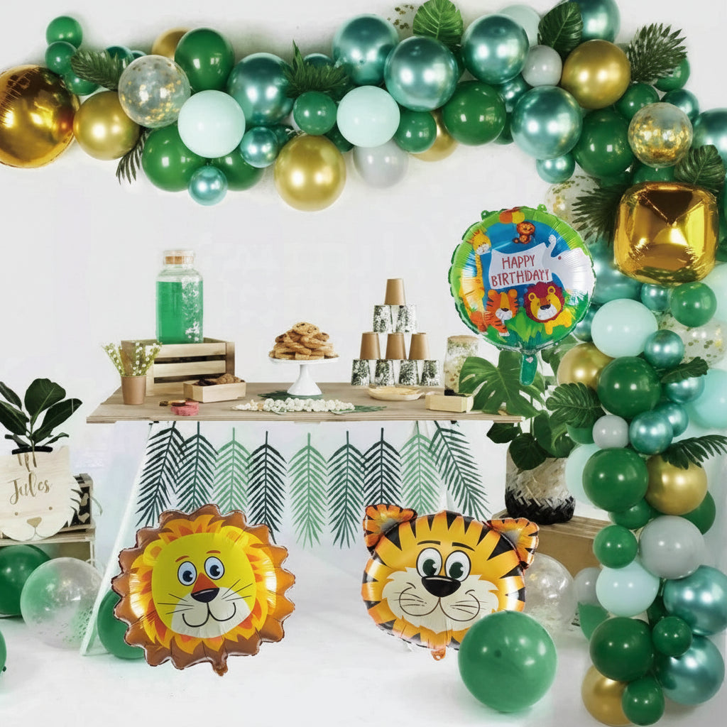 Globo Foil León Mediano 54×59 cm