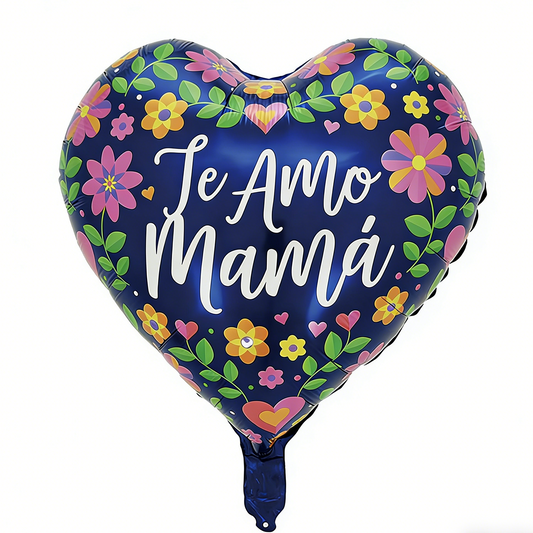 Globo Foil Te Amo Mamá 45cm/18in