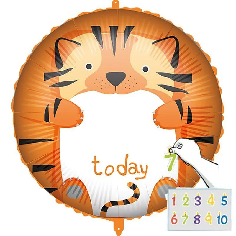 Globo Foil Zoo Personalizable 46 cm