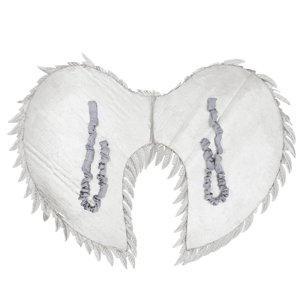 Alas de Ángel Glam Plateadas 55 x 50 cm