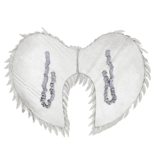 Alas de Ángel Glam Plateadas 55 x 50 cm