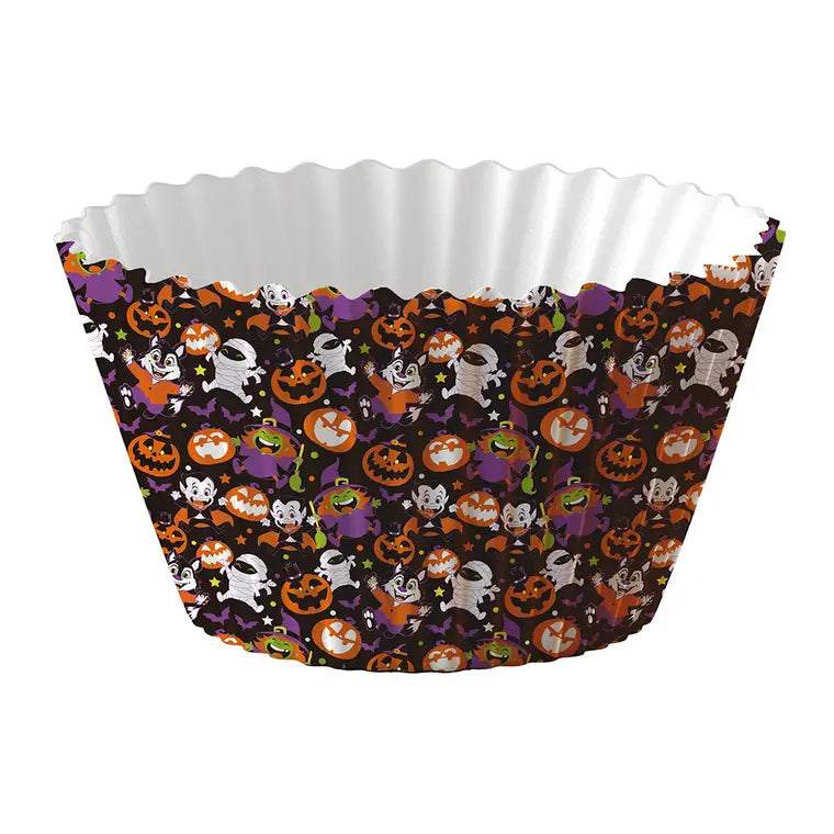 Cápsulas de Papel para Cupcakes de Monstruitos Halloween