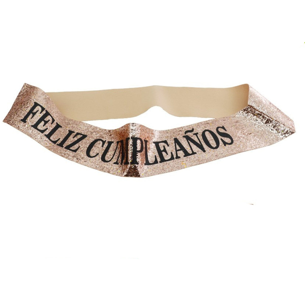 Banda Feliz Cumpleaños con Purpurina 12 x 160 cm